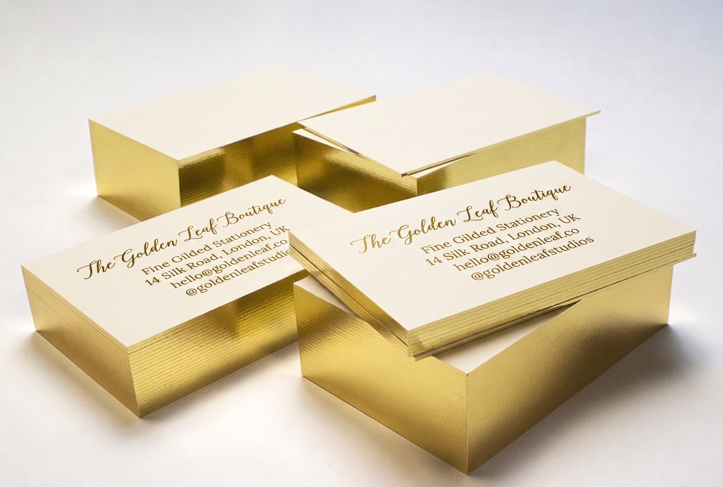Edge foiling finish